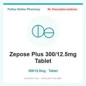 Zepose Plus 300/12.5mg Tablet