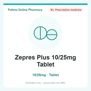 Zepres Plus 10/25mg Tablet
