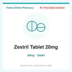 Zestril Tablet 20mg