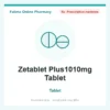 Zetablet Plus1010mg Tablet