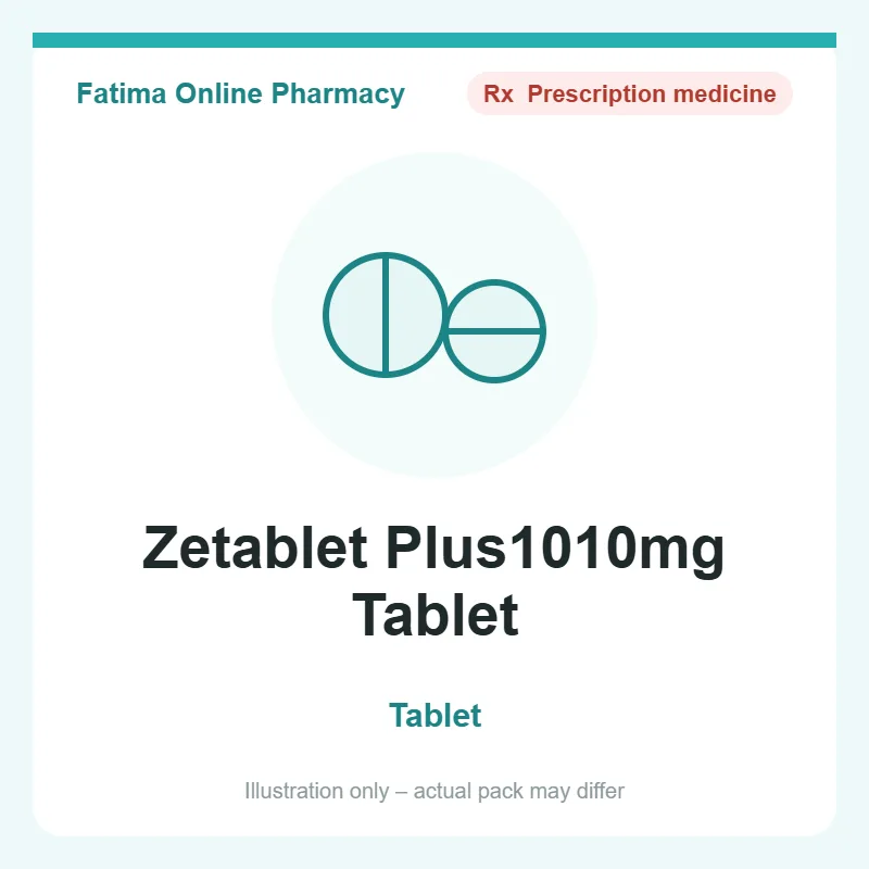 zetablet plus1010mg tablet Zetablet Plus1010mg Tablet
