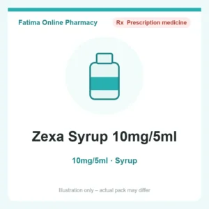 Zexa Syrup 10mg/5ml