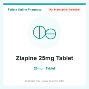 Ziapine 25mg Tablet