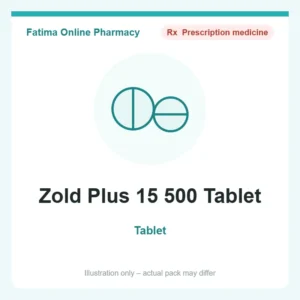 Zold Plus 15 500 Tablet
