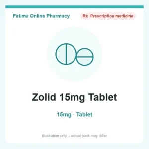 Zolid 15mg Tablet