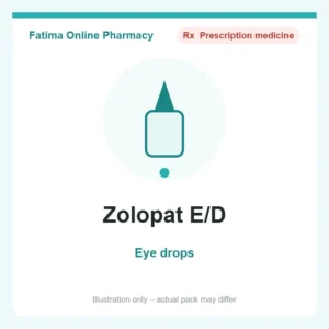 Zolopat E/D – eye drops