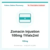 Zomacin Injustion 100mg 1Vialx2ml