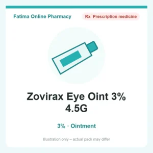 Zovirax Eye Oint 3% 4.5G – ointment