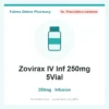 Zovirax IV Inf 250mg 5Vial – infusion