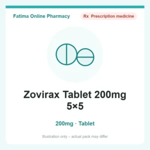 Zovirax Tablet 200mg 5×5