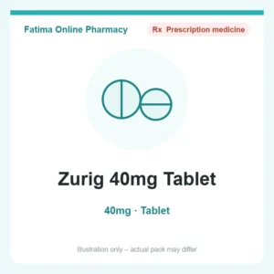 Zurig 40mg Tablet