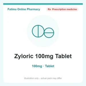 Zyloric 100mg Tablet